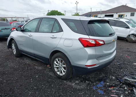 2018 Chevrolet Equinox Ls z USA, uszkodzony, nr VIN 2GNAXHEV0J6274592